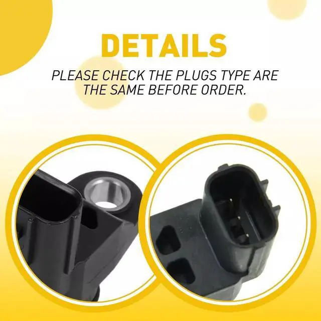 Alt view image 4 of 7 - Acaigel Camshaft Position Sensor 37510Pnb003 For Honda Civic Cr-V Acura Rdx