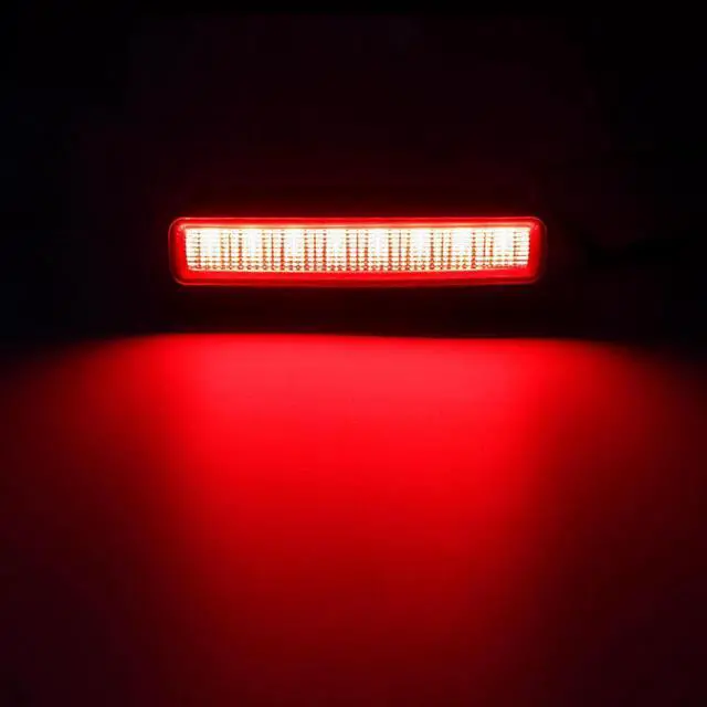 Alt view image 2 of 7 - Acaigel Red LED Strip Third Brake Light For Jeep Wrangler JL 18-22