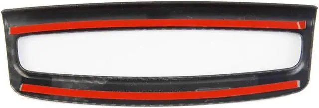 Alt view image 5 of 5 - Yassdwbn Car Carbon Fiber Armrest Button Panel Cover Trim For Hyundai Tucson 2022 2023 1x