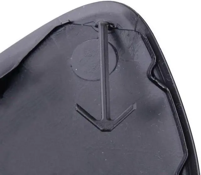 Alt view image 5 of 5 - Yingshan 2Pcs Front Bumper Tow Hook Cover For 14-17 Lexus CT200H 52127-76904, 52128-76904