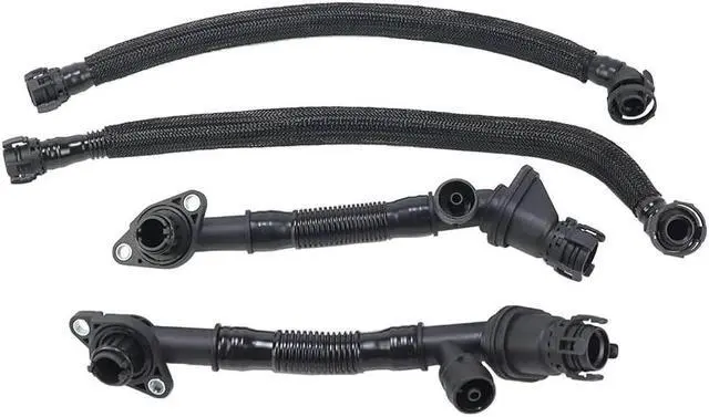 Main image of 4CPS Left Right Crankcase Vent Pipe 11157575641 For BMW 550i 650i 750i X5 X6