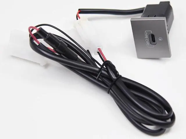 Alt view image 3 of 5 - Paiying USB-C PD Port Car Charger Socket Charging Power Adapter For Ford Focus MK2 05-09