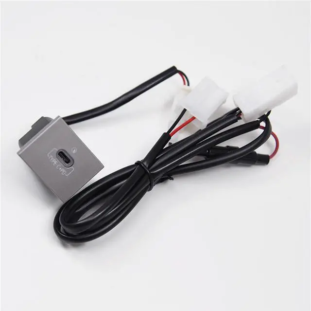 Alt view image 5 of 5 - Paiying USB-C PD Port Car Charger Socket Charging Power Adapter For Ford Focus MK2 05-09