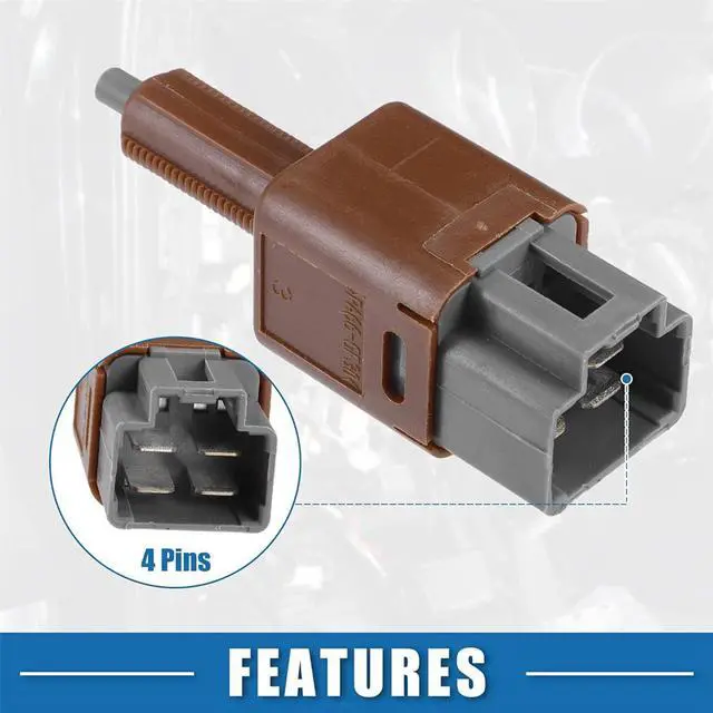 Alt view image 2 of 6 - Acaigel NEW Brake Light Switch 25320-JN00A Fits For NISSAN ALTIMA INFINITI G25 EX35 FX35