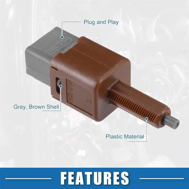 Alt view image 5 of 6 - Acaigel NEW Brake Light Switch 25320-JN00A Fits For NISSAN ALTIMA INFINITI G25 EX35 FX35