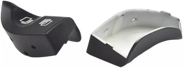 Alt view image 6 of 7 - Acaigel 1 Pair Steering Wheel Control Button Switch Cover Black For Mercedes W220 W215 2208210679