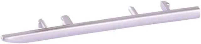 Alt view image 5 of 5 - Yingshan Left Center A/C TEMP Switch Button Trim Strip Matte For Mercedes W212 E 2008-14