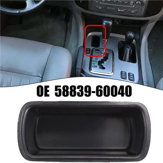 Main image of Yassdwbn Console Box Hole Pocket 58839-60040 5883960030 For Toyota Land Cruiser Lexus