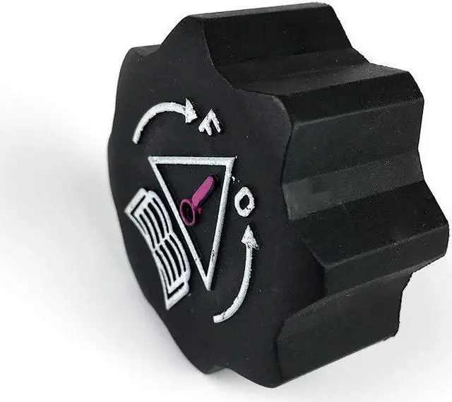 Alt view image 4 of 5 - Yassdwbn 1x Car Engine Radiator Water Tank Cap 1306E4 For PEUGEOT 106 107 206 207 1306C9