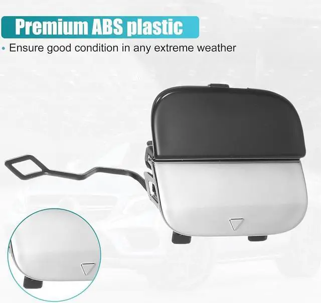 Alt view image 4 of 6 - Acaigel Front Bumper Tow Hook Cover A1668857222 For Mercedes-Benz Gle63 2016-2019