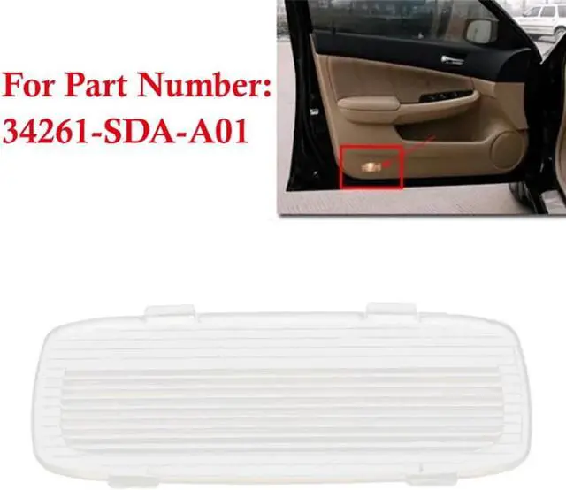 Alt view image 6 of 6 - Acaigel Door Courtesy Light Lens Cover 34261-Sda-A01 For Honda Accord 2003-2012