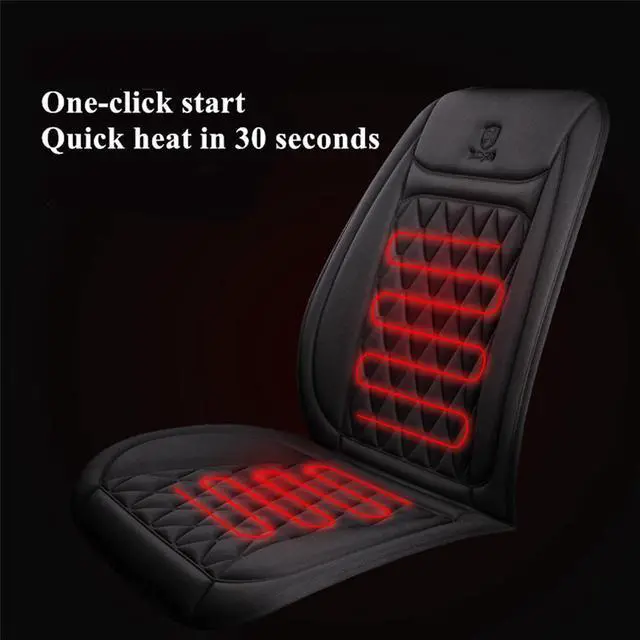 Main image of Acaigel Fast Heating 12-24V Heated Car Seat Cover Universal Car Seat Heater Winter Car Heating Cushion Back Warmer Heating Pads 1Pc