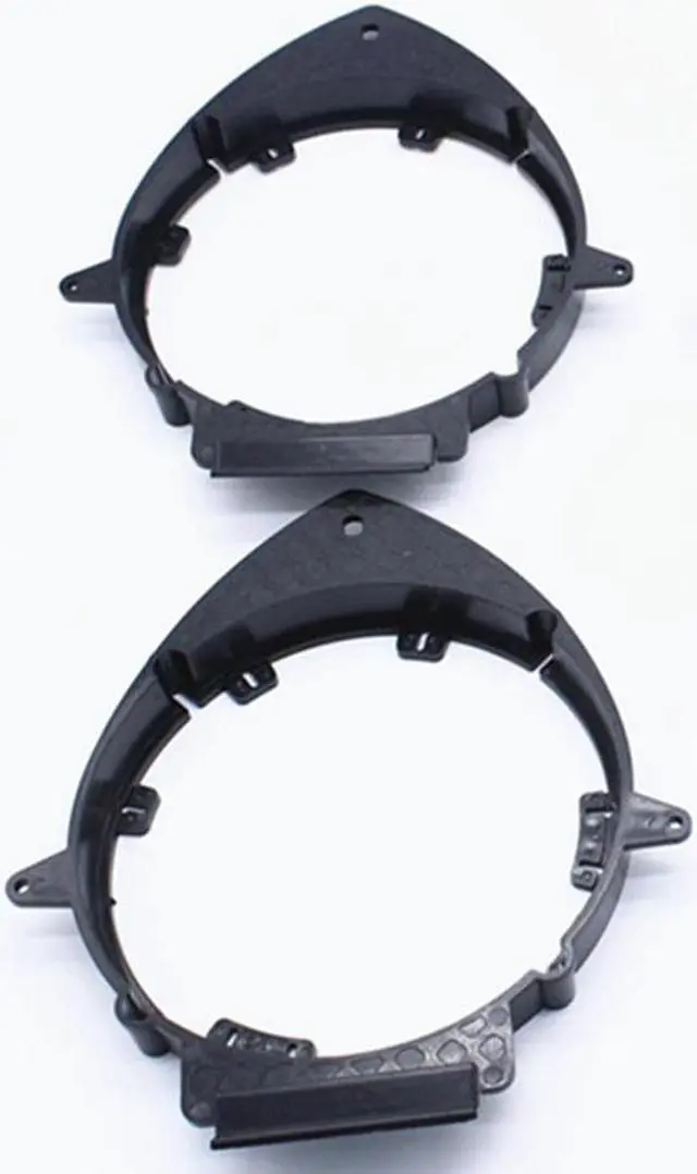 Alt view image 5 of 5 - Acaigel 4 X Car Truck Front & Rear Door Speaker Mounting Adapter Brackets W/Wire Harness