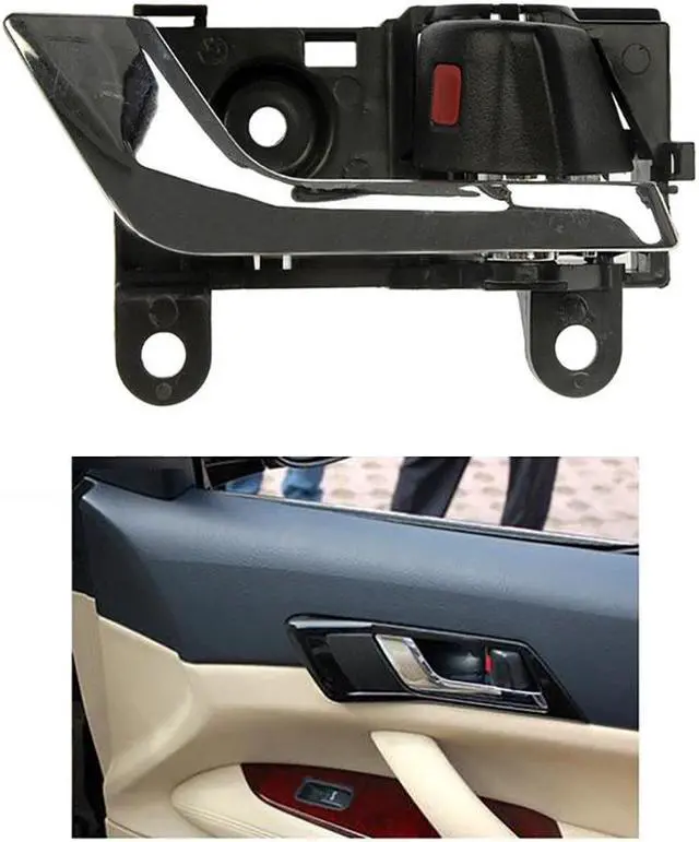 Alt view image 4 of 5 - Yassdwbn Car Right Interior Door Handle Repair for Toyota Highlander 2008-2013 6920520210