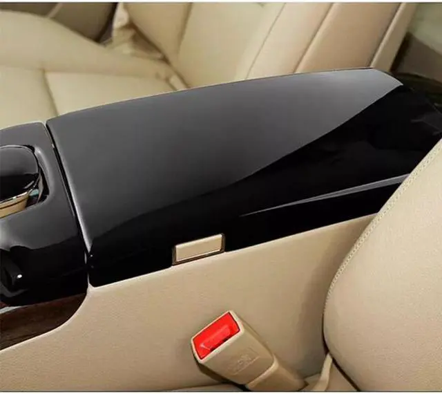 Alt view image 4 of 5 - Yassdwbn Center Console Armrest Box Cover Trims For Mercedes Benz S Class W221 2007-2013
