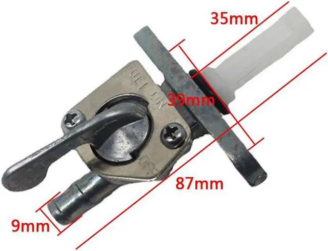 Alt view image 2 of 5 - Yassdwbn Fuel Valve Petcock 16950-ML3-911 Fit For Honda CR125R CR250R CR480R CR500R New