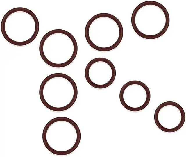 Alt view image 3 of 5 - Yassdwbn 8Pcs/Set Fuel Injection Pump Rebuild O-Ring Kit Fit For Kubota D902 D722 D905