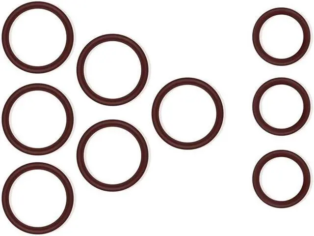 Alt view image 5 of 5 - Yassdwbn 8Pcs/Set Fuel Injection Pump Rebuild O-Ring Kit Fit For Kubota D902 D722 D905