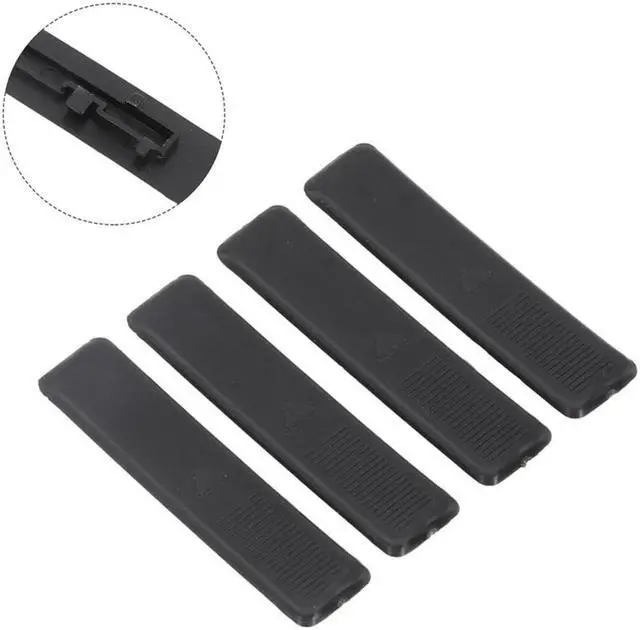 Alt view image 4 of 5 - Yassdwbn Roof Rail Rack Moulding Clip Cover For Mazda 3 6 2 CX5 CX7 CX9 4Pcs