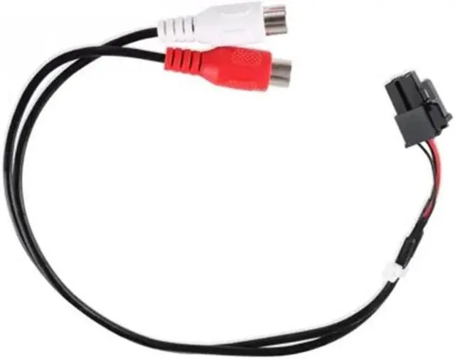 Alt view image 2 of 5 - Acaigel High Quality Signal Input Harness 4-Pin Connector To Low-Level Rca