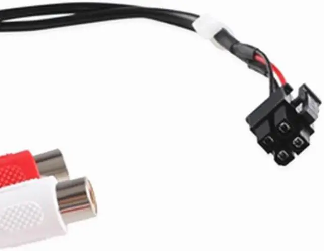 Alt view image 5 of 5 - Acaigel High Quality Signal Input Harness 4-Pin Connector To Low-Level Rca