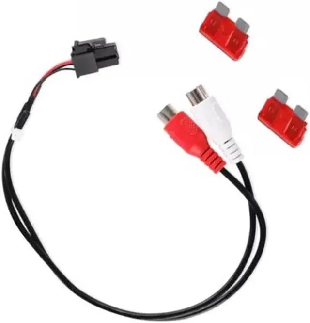 Alt view image 3 of 5 - Acaigel High Quality Signal Input Harness 4-Pin Connector To Low-Level Rca