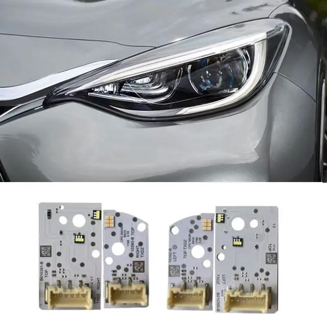 Main image of Paiying 4x DRL Turn Signal LED Boards For Infiniti Q30 QX30 2017-2019 LED Headlight L&R