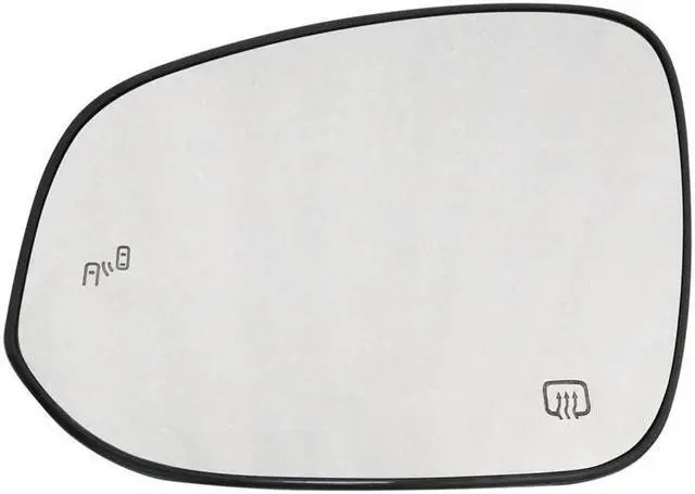 Main image of Yassdwbn 1× Left Side Mirror Glass Heated With Blind Spot For Toyota Highlander 2020-2024