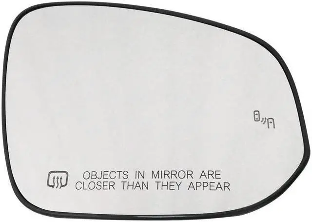Main image of Yassdwbn Right Mirror Glass Heated W/ Blind Spot 89731-0E371 For Toyota Highlander 20-24
