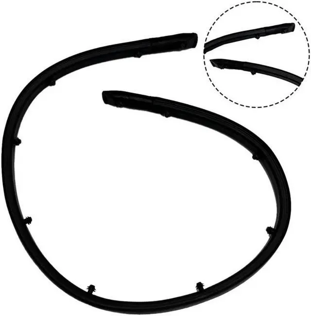 Alt view image 5 of 5 - Acaigel High Quality Front Bumper Hood Seal Strip 86357-A7800 For Kia Forte 2017-2018