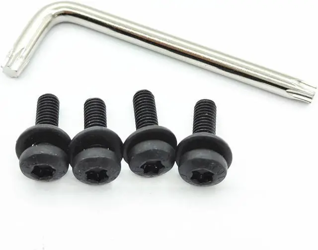 Alt view image 3 of 5 - Yassdwbn 4×Center Bolts Replacements 23155297 For C7 Corvette Z06/GS Spoiler Wickerbill