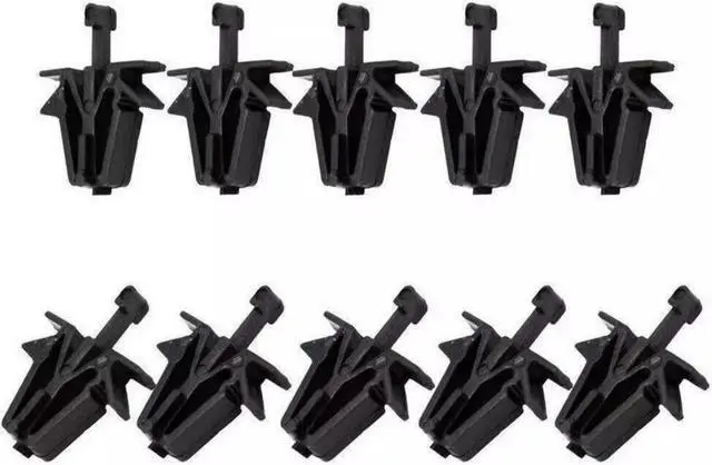 Alt view image 7 of 7 - Yassdwbn 10Pcs Grille Clips For Toyota 4Runner 89-02 Pickup 89-95 Rav4 01-05 Tacoma 95-04
