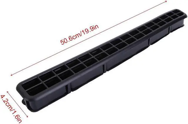 Alt view image 3 of 7 - Acaigel Right Side Hard Top Exhauster Vent 55036306 For Jeep Wrangler Tj 1997-2002 Black