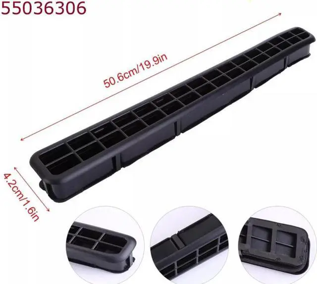 Alt view image 4 of 7 - Acaigel Right Side Hard Top Exhauster Vent 55036306 For Jeep Wrangler Tj 1997-2002 Black
