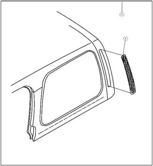 Alt view image 7 of 7 - Acaigel Right Side Hard Top Exhauster Vent 55036306 For Jeep Wrangler Tj 1997-2002 Black