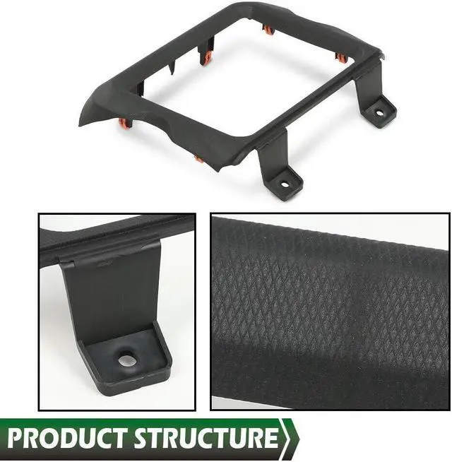 Alt view image 4 of 7 - Acaigel 8.4" Radio Trim Bezel Surround For 2018-2024 Jeep Wrangler Jl 6Ab55Tx7Ab
