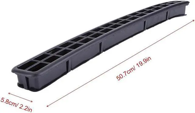 Alt view image 2 of 7 - Acaigel 1Pcs Car Left Hard Top Exhauster Vent For Jeep Wrangler Tj 97-02 Black 55036307