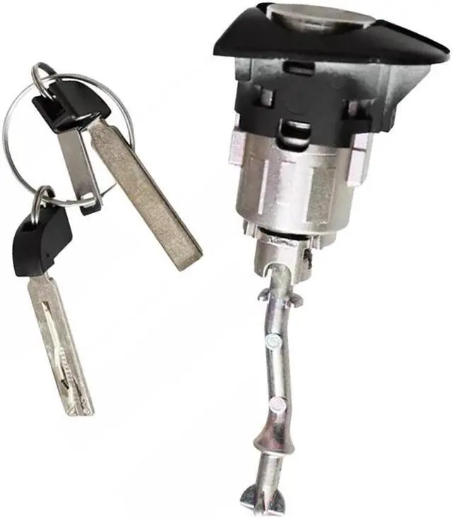 Alt view image 2 of 6 - Yassdwbn Door Lock Cylinder With 2 Keys 69052-06800 6905206800 For Toyota Camry 2018-2023