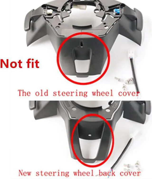 Alt view image 2 of 5 - Furulu Car Steering Wheel Shift Paddle Assy For Mazda Axela Atenza Cx4 Cx5 Cx3