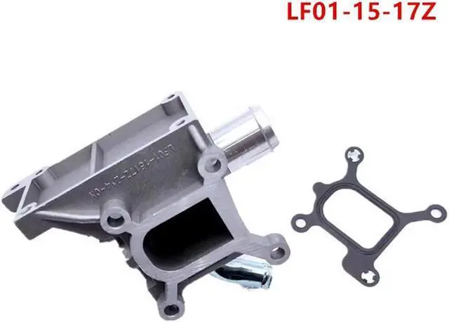 Alt view image 5 of 5 - Paiying Cooling System Water Outlet with Gasket For Mazda 3 5 6 LF01-15-17Z, LF011517Z