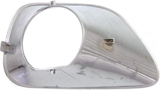 Alt view image 4 of 5 - Yingshan Fog Light Trim Set For 2011-2013 Jeep Grand Cherokee Left & Right Chrome 2Pc