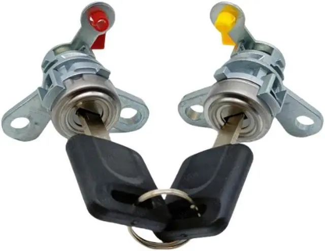 Alt view image 2 of 5 - Yassdwbn Car Door Lock Set H0600-4M400 H0601-4M400 For Nissan Sentra Maxima Infiniti I30