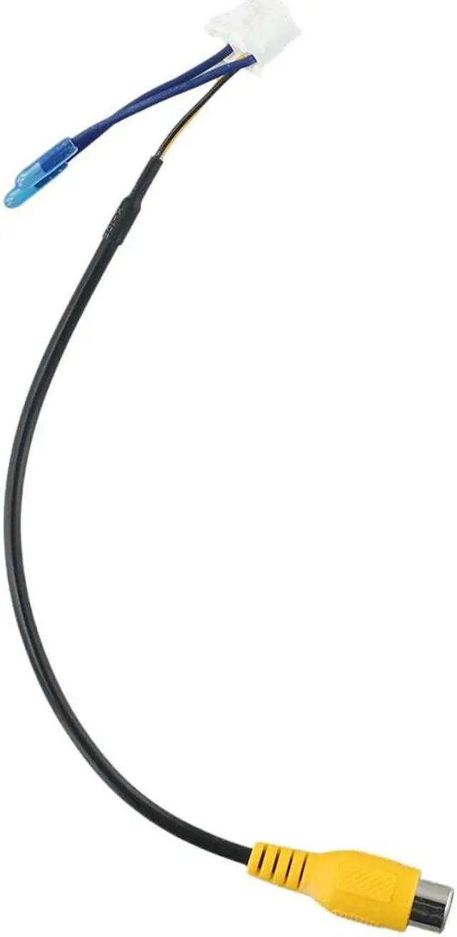 Alt view image 5 of 5 - Yassdwbn 10Pin Car Android Radio Rear View Backup Camera Cable Connector Auto RCA Adaptor