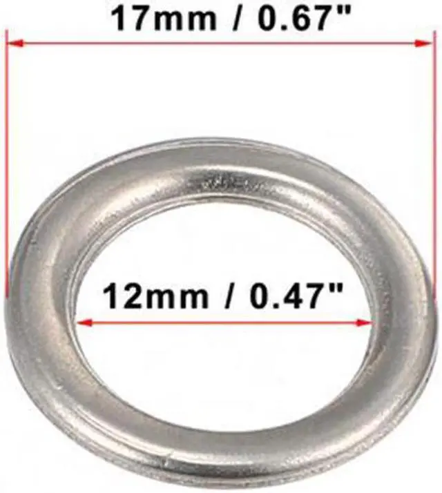 Alt view image 3 of 6 - Acaigel 10Pcs 35178-30010 Transmission Pan Drain Plug Gaskets For Toyota