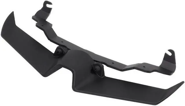 Alt view image 3 of 5 - Yassdwbn Motorcycle Front Spoiler Abs Black For Yamaha Mt-10 Mt-10 Sp 2022-