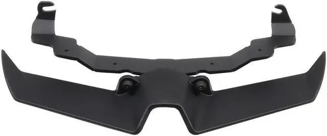 Alt view image 5 of 5 - Yassdwbn Motorcycle Front Spoiler Abs Black For Yamaha Mt-10 Mt-10 Sp 2022-