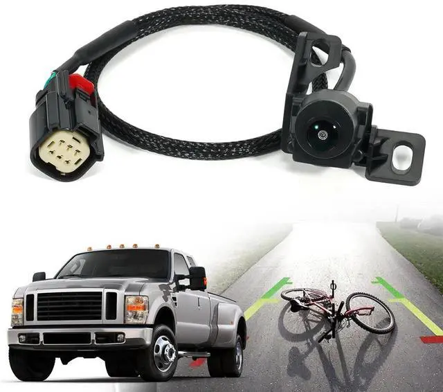 Alt view image 6 of 6 - Acaigel Back Up Camera Waterproof For Ford F-250 Super Duty F-350 Super Duty F-450 08-12