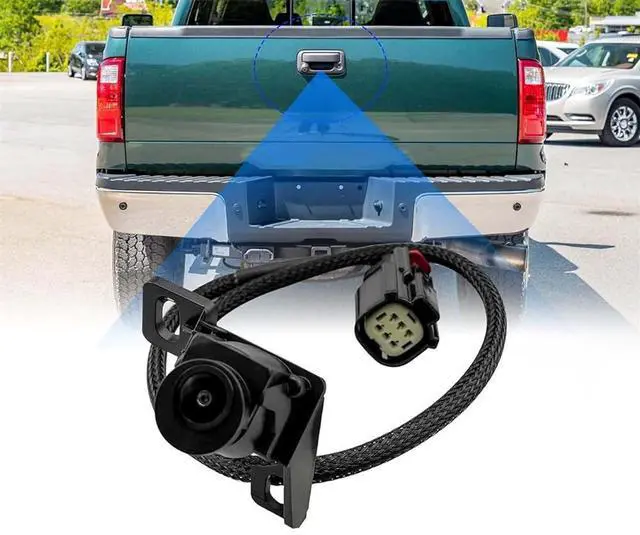 Alt view image 5 of 6 - Acaigel Back Up Camera Waterproof For Ford F-250 Super Duty F-350 Super Duty F-450 08-12