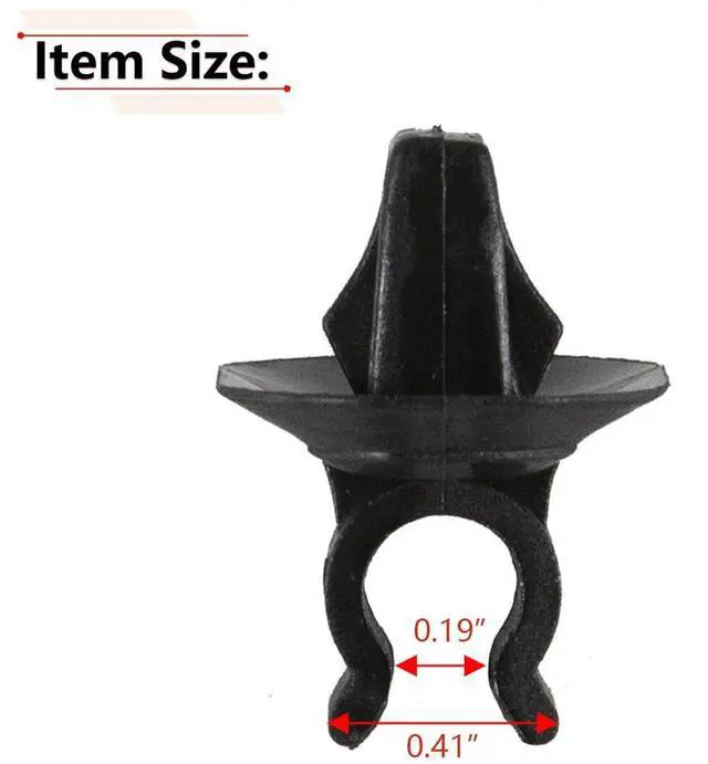 Main image of Acaigel 2x Hood Support Prop Rod Clip For Jeep Wrangler 2013-2020 Dodge Charger 2006-10