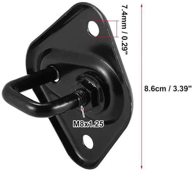 Alt view image 4 of 6 - Acaigel 2pcs Hood Lock Latch Upper Replacement For Mercedes-Benz C63 2008-17